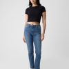 Slim-Jeans im Vintage-Stil mit mittlerer Leibhöhe Slim-Jeans im Vintage-Stil mit mittlerer Leibhöhe