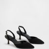 Slingback-Kitten Heels