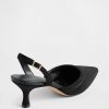 Slingback-Kitten Heels