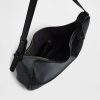 Slouchy-Tasche aus veganem Kieselleder