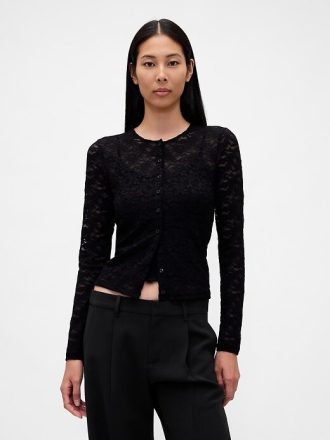 Spitzen-Cardigan