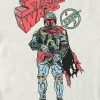 Star Wars Boba Fett Vintage Grafik-T-Shirt