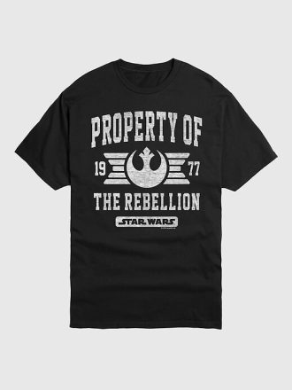 Star Wars Property of Rebellion Kurzarm-T-Shirt