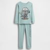 Star Wars Pyjama-Set aus gebürsteter Bio-Baumwolle für Babys und Kleinkinder Star Wars Pyjama-Set aus gebürsteter Bio-Baumwolle für Babys und Kleinkinder