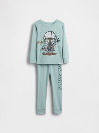 Star Wars Pyjama-Set aus gebürsteter Bio-Baumwolle für Babys und Kleinkinder Star Wars Pyjama-Set aus gebürsteter Bio-Baumwolle für Babys und Kleinkinder
