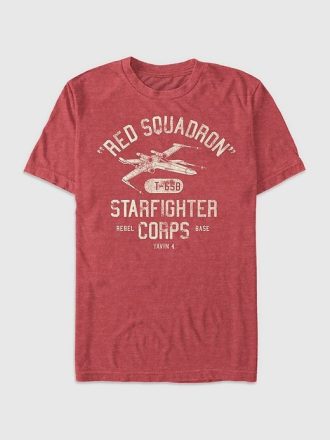 Star Wars Red Squadron Grafik-T-Shirt