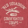 Star Wars Red Squadron Grafik-T-Shirt Star Wars Red Squadron Grafik-T-Shirt