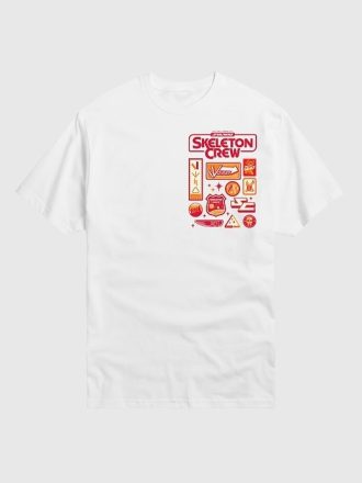 Star Wars Skeleton Crew Logo Kurzärmeliges T-Shirt