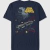 Star Wars Vintage Galaxy Grafik-T-Shirt Star Wars Vintage Galaxy Grafik-T-Shirt