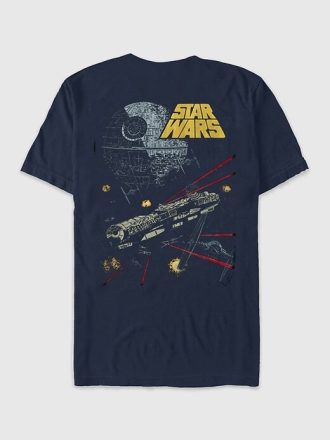 Star Wars Vintage Galaxy Grafik-T-Shirt