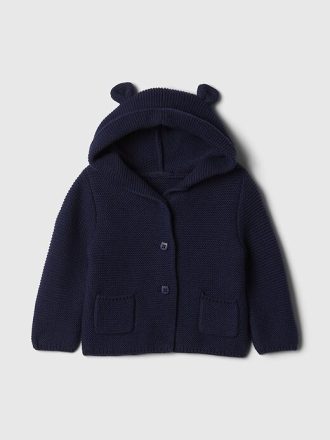 Strickjacke mit Babybär