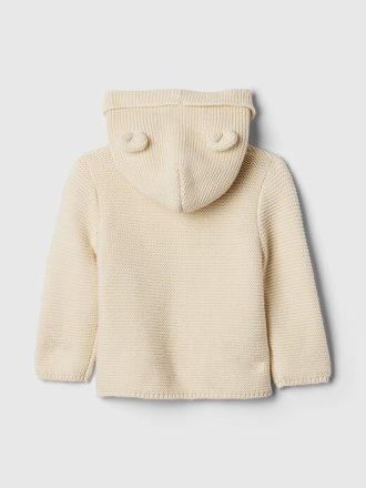 Strickjacke mit Babybär