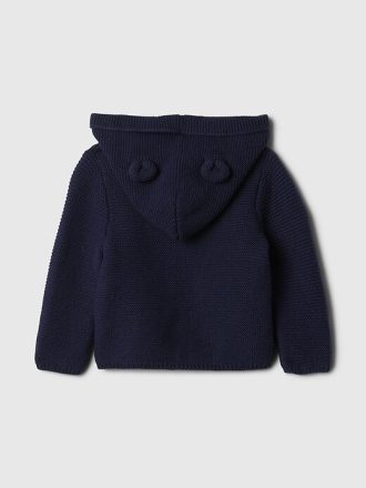 Strickjacke mit Babybär