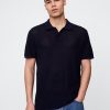 Strukturierter Häkel-Polopullover Strukturierter Häkel-Polopullover