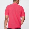 Strukturierter Häkel-Polopullover Strukturierter Häkel-Polopullover