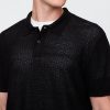 Strukturierter Häkel-Polopullover Strukturierter Häkel-Polopullover