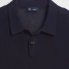 Strukturierter Häkel-Polopullover Strukturierter Häkel-Polopullover