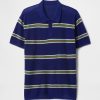 Strukturierter Häkel-Polopullover Strukturierter Häkel-Polopullover