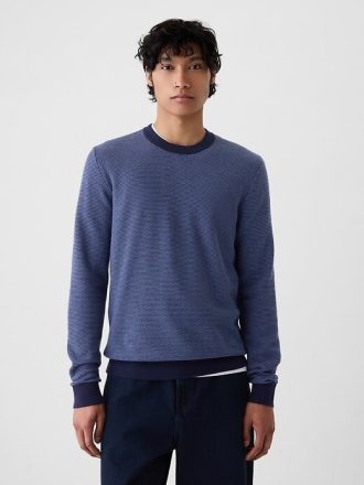 Strukturierter Pullover