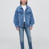 Superenge Jeans mit mittelhohem Bund für Kinder Superenge Jeans mit mittelhohem Bund für Kinder