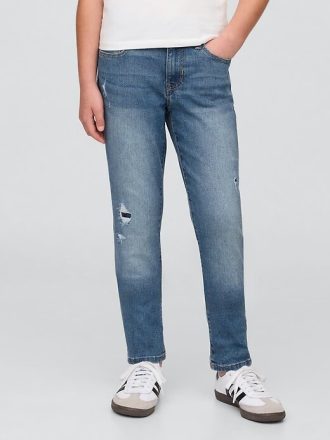 Superenge Jeans mit mittelhohem Bund für Kinder