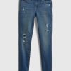 Superenge Jeans mit mittelhohem Bund für Kinder Superenge Jeans mit mittelhohem Bund für Kinder