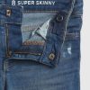 Superenge Jeans mit mittelhohem Bund für Kinder Superenge Jeans mit mittelhohem Bund für Kinder