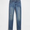 Superenge Jeans mit mittelhohem Bund für Kinder Superenge Jeans mit mittelhohem Bund für Kinder
