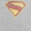 Superman-T-Shirt mit Distressed-Grafik Superman-T-Shirt mit Distressed-Grafik