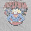 Superman Vintage Heldenpose Grafik T-Shirt Superman Vintage Heldenpose Grafik T-Shirt