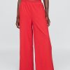 Sweatpants aus French Terry mit weitem Bein und gerolltem Saum Sweatpants aus French Terry mit weitem Bein und gerolltem Saum