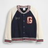 Sweatshirtjacke mit College-Logo für Babys und Kleinkinder Sweatshirtjacke mit College-Logo für Babys und Kleinkinder