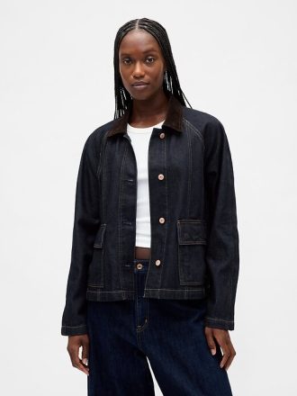 Swing-Arbeitsjacke aus ultraweichem Denim