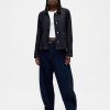 Swing-Arbeitsjacke aus ultraweichem Denim Swing-Arbeitsjacke aus ultraweichem Denim