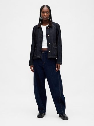 Swing-Arbeitsjacke aus ultraweichem Denim