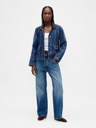 Swing-Arbeitsjacke aus ultraweichem Denim