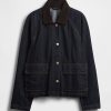 Swing-Arbeitsjacke aus ultraweichem Denim Swing-Arbeitsjacke aus ultraweichem Denim