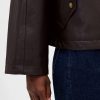 Swingjacke aus veganem Leder Swingjacke aus veganem Leder