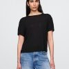 T-Shirt aus Leinenmischung T-Shirt aus Leinenmischung