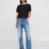 T-Shirt aus Leinenmischung T-Shirt aus Leinenmischung