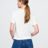 T-Shirt aus Leinenmischung