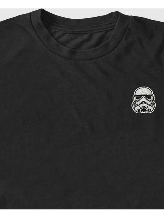 T-Shirt mit bestickter Star Wars Storm Trooper-Grafik
