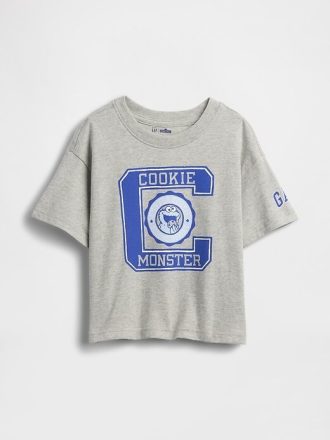 T-Shirt mit Grafik „Sesamstraße“ für Babys und Kleinkinder
