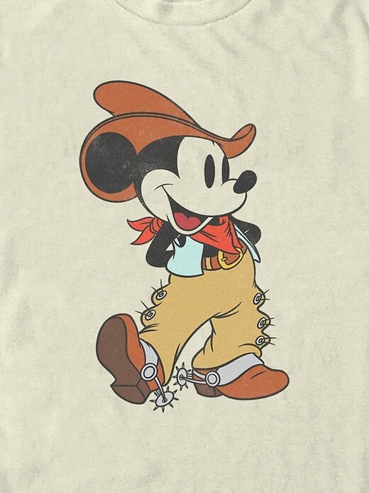 T-Shirt mit Mickey-Mouse-Cowboy-Grafik T-Shirt mit Mickey-Mouse-Cowboy-Grafik