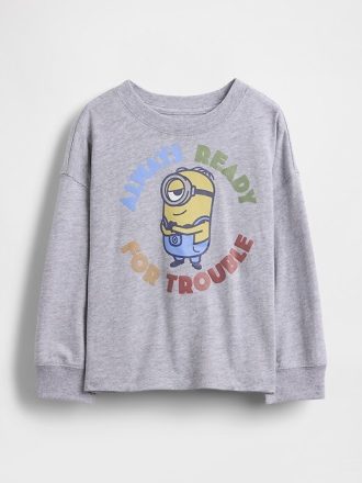 T-Shirt mit Minions-Grafik für Babys und Kleinkinder