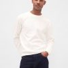 T-Shirt mit Rundhalsausschnitt und Waffelmuster T-Shirt mit Rundhalsausschnitt und Waffelmuster
