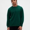 T-Shirt mit Rundhalsausschnitt und Waffelmuster T-Shirt mit Rundhalsausschnitt und Waffelmuster