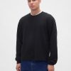 T-Shirt mit Rundhalsausschnitt und Waffelmuster T-Shirt mit Rundhalsausschnitt und Waffelmuster