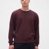 T-Shirt mit Rundhalsausschnitt und Waffelmuster T-Shirt mit Rundhalsausschnitt und Waffelmuster