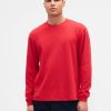 T-Shirt mit Rundhalsausschnitt und Waffelmuster T-Shirt mit Rundhalsausschnitt und Waffelmuster